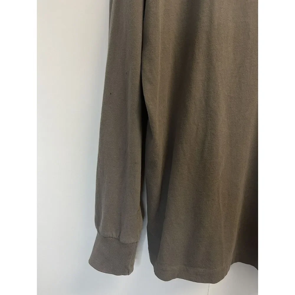 Polo Ralph Lauren Mens‎ M Pocket T-shirt Long Sleeve Grey Pony Logo